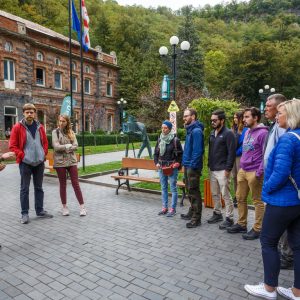 Kutaisi-Borjomi private transfer by the minivan